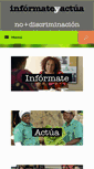 Mobile Screenshot of informateyactua.org